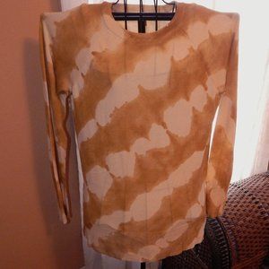 Ladies "Marled Reunited Clothing" Tie Dye Soft Sweater ~Size M